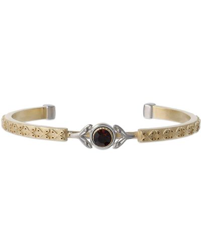 Maison Margiela Crystal Stone Cuff Bracelet - Natural