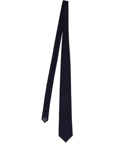 Brunello Cucinelli Corbata de lana - Negro