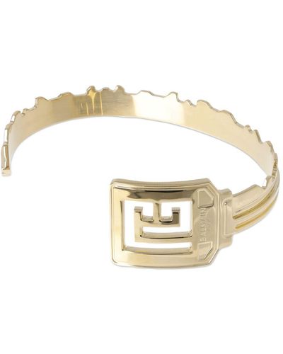 Balmain Key Cuff Bracelet - Metallic
