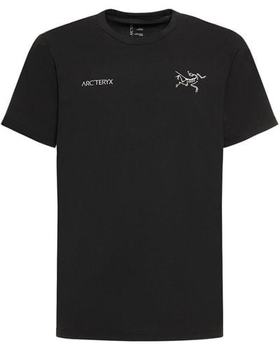 Arc'teryx Kurzarm-t-shirt "captive Arc'word" - Schwarz