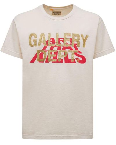 GALLERY DEPT. T-shirt À Logo Gd Stack Atk - Blanc