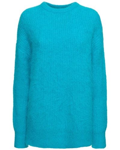 16Arlington Sephia Oversized Alpaca Blend Sweater - Blue