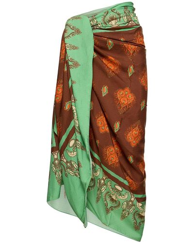 Johanna Ortiz Pareo india chintz shawl stampato - Multicolore