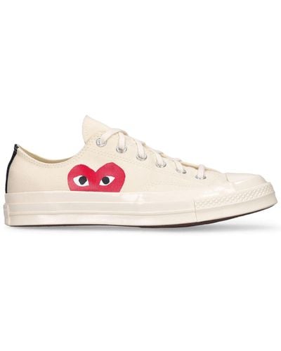 COMME DES GARÇONS PLAY 20Mm Play Converse Cotton Sneakers - Pink