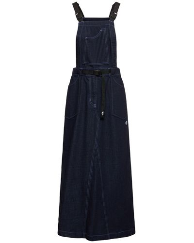 The North Face Denim Overall Dress - Blue