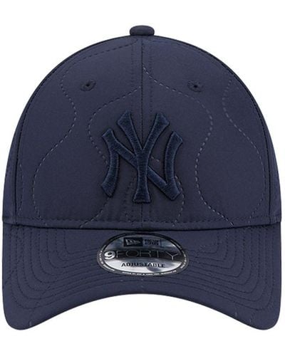 KTZ Mlb Quilted 9forty New York Yankees キャップ - ブルー