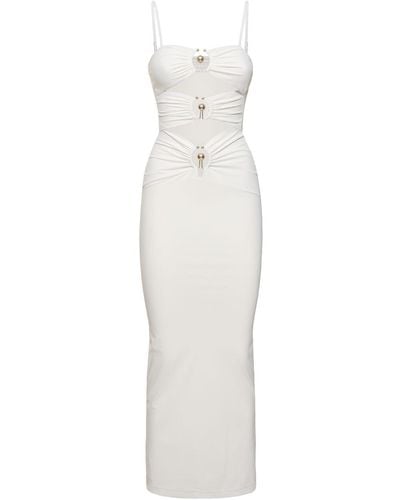 Christopher Esber Cutout Midi Dress - White