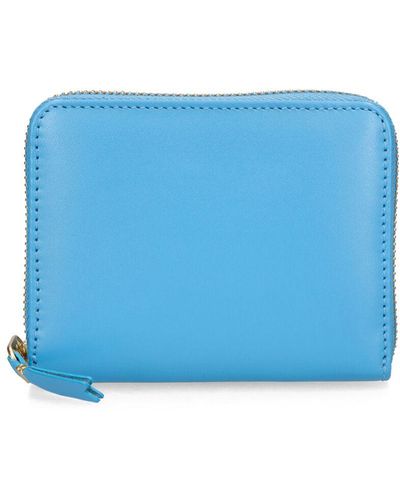 Comme des Garçons Cartera de piel clásica - Azul