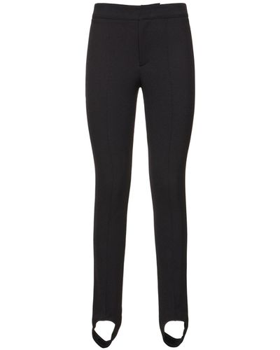 3 MONCLER GRENOBLE Pantalon en sergé technique stretch - Noir