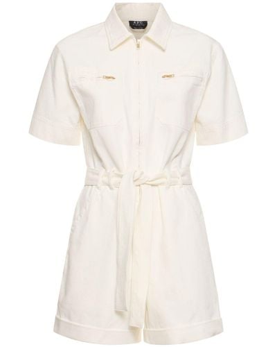 A.P.C. Jumpsuit de algodón - Neutro