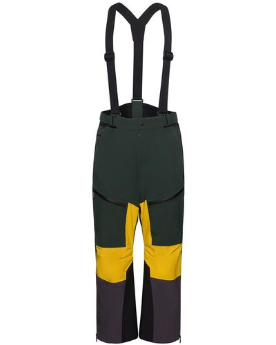 3 MONCLER GRENOBLE Pantalones de esquí de nylon - Negro