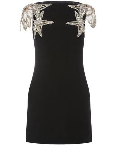 DSquared² Embellish Cady Mini Dress - Black