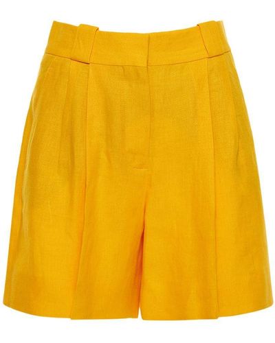 Yellow Blazé Milano Shorts for Women | Lyst
