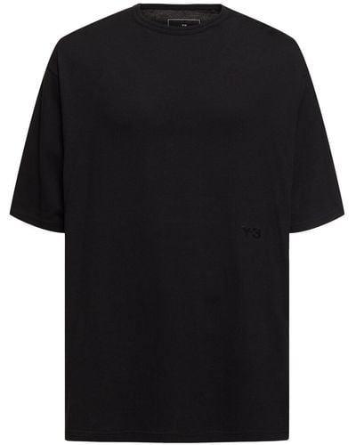 Y-3 T-shirt boxy - Noir