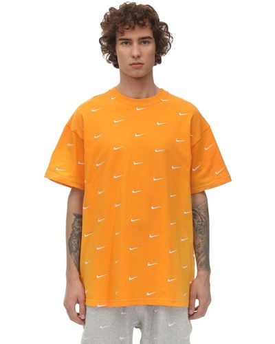 Nike T-shirt Mit Logo "nrg" - Orange