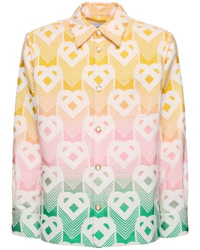 Casablancabrand Monogram Toweling Jacket - Multicolour