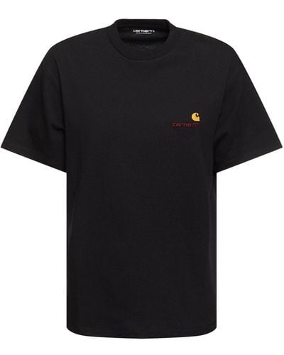 Carhartt American Script Loose Fit T-Shirt - Black