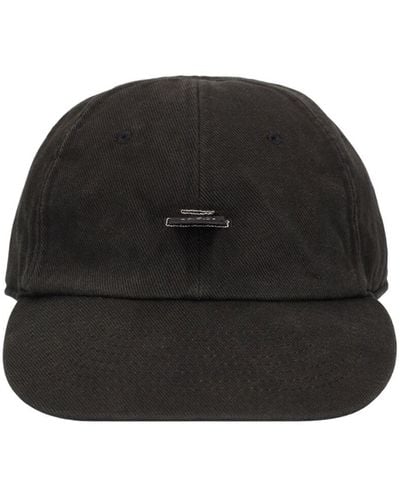 Doublet Sd Card Embroidery Cotton Hat - Black