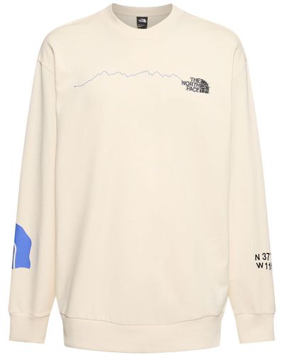 The North Face Graphic スウェットシャツ - ナチュラル