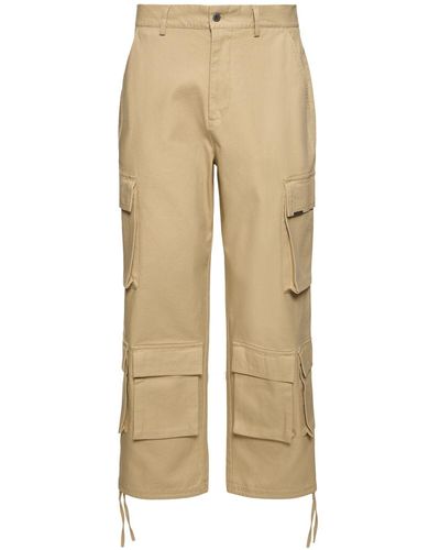 Represent baggy Cargo Trousers - Natural