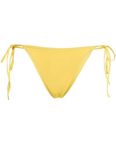 Magda Butrym Low Rise Bikini Bottoms - Yellow