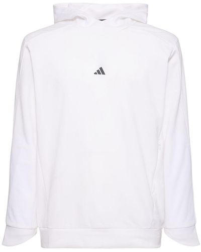 adidas Originals Yoga フーデッドスウェットシャツ - ホワイト