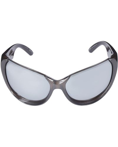 Balenciaga Xpander Acetate Sunglasses - Metallic