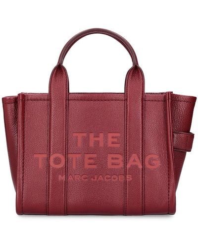 Marc Jacobs Sac en cuir the small tote - Violet
