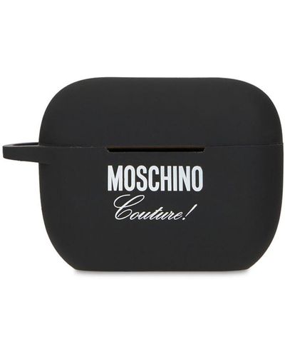 Moschino Estuche De Airpods Pro Couture - Negro