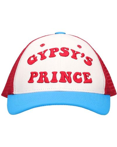 ANDERSSON BELL Gypsy's Prince Embroidery Cotton Cap - Red