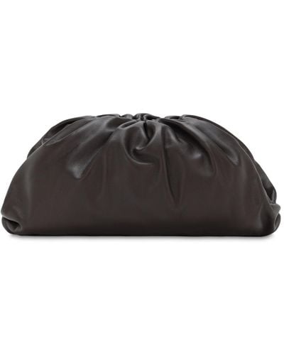 Bottega Veneta The Pouch Smooth Leather Bag - Black