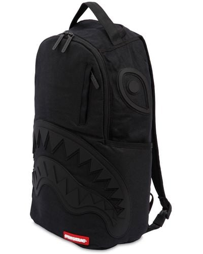Sprayground Ghost Rubber Shark Backpack - Black