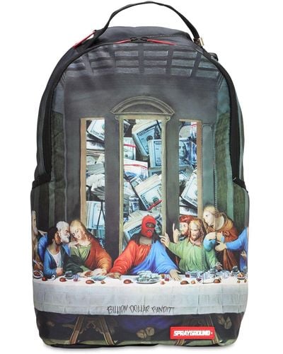 Sprayground Last Pay Out Techno Backpack - Multicolor
