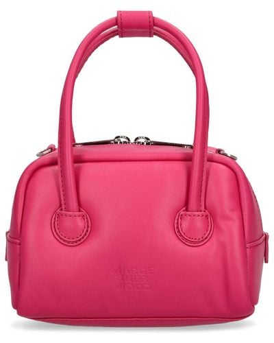 Marge Sherwood Mini Padded Soft Leather Top Handle Bag - Red