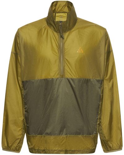 Nike Veste de survêtet windshell cindercone - Vert