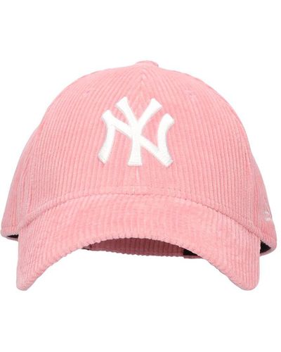 KTZ 9forty Corduroy Ny Hat - Pink