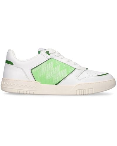 Missoni Basket New Low Sneakers - Green