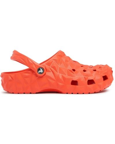 Crocs™ Classic Geometric Clogs - Red