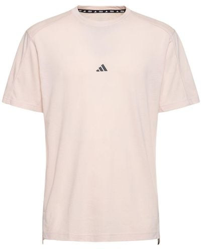 adidas Originals T-shirt yoga - Rosa