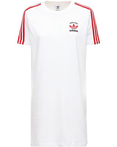 adidas Originals 3-s England コットンtシャツウェア - ホワイト