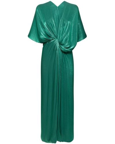 Costarellos Roana Green Midi Dress