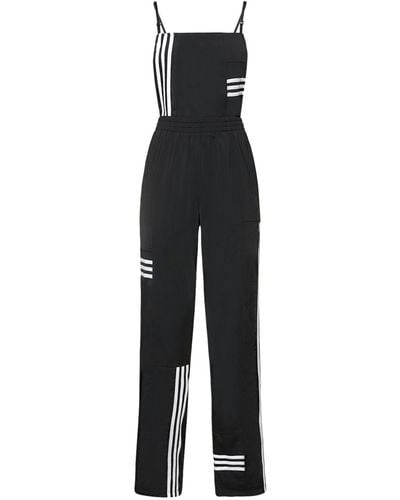 adidas Originals Jumpsuit con rayas - Negro
