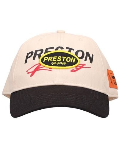 Heron Preston Racing Cotton Baseball Cap - Multicolour