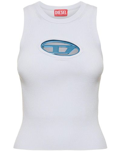 DIESEL Monorva Logo Top - White