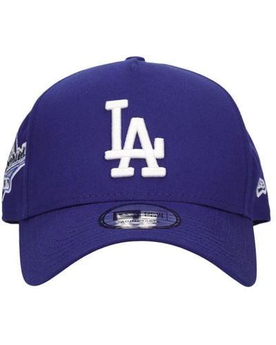 KTZ La Dodgers Patch 9forty A-frame Cap - Purple