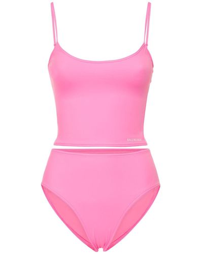 Balenciaga Two Piece Swimsuit - Pink