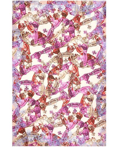 Vivienne Westwood Crazy Orb Cotton Sarong - Pink
