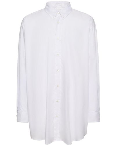 Maison Margiela Oversize Classic Button Down Shirt - White