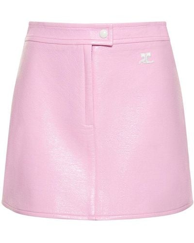 Courreges Re-edition ミニスカート - ピンク