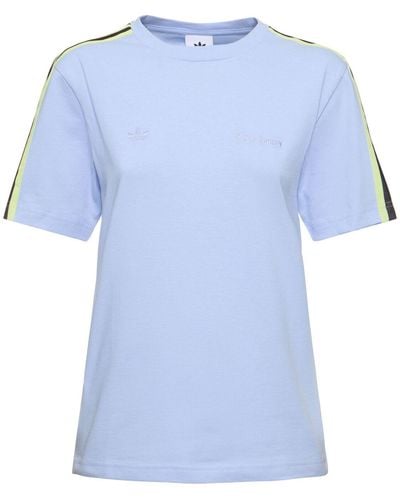adidas Originals Wales Bonner Set-in T-shirt - Blue
